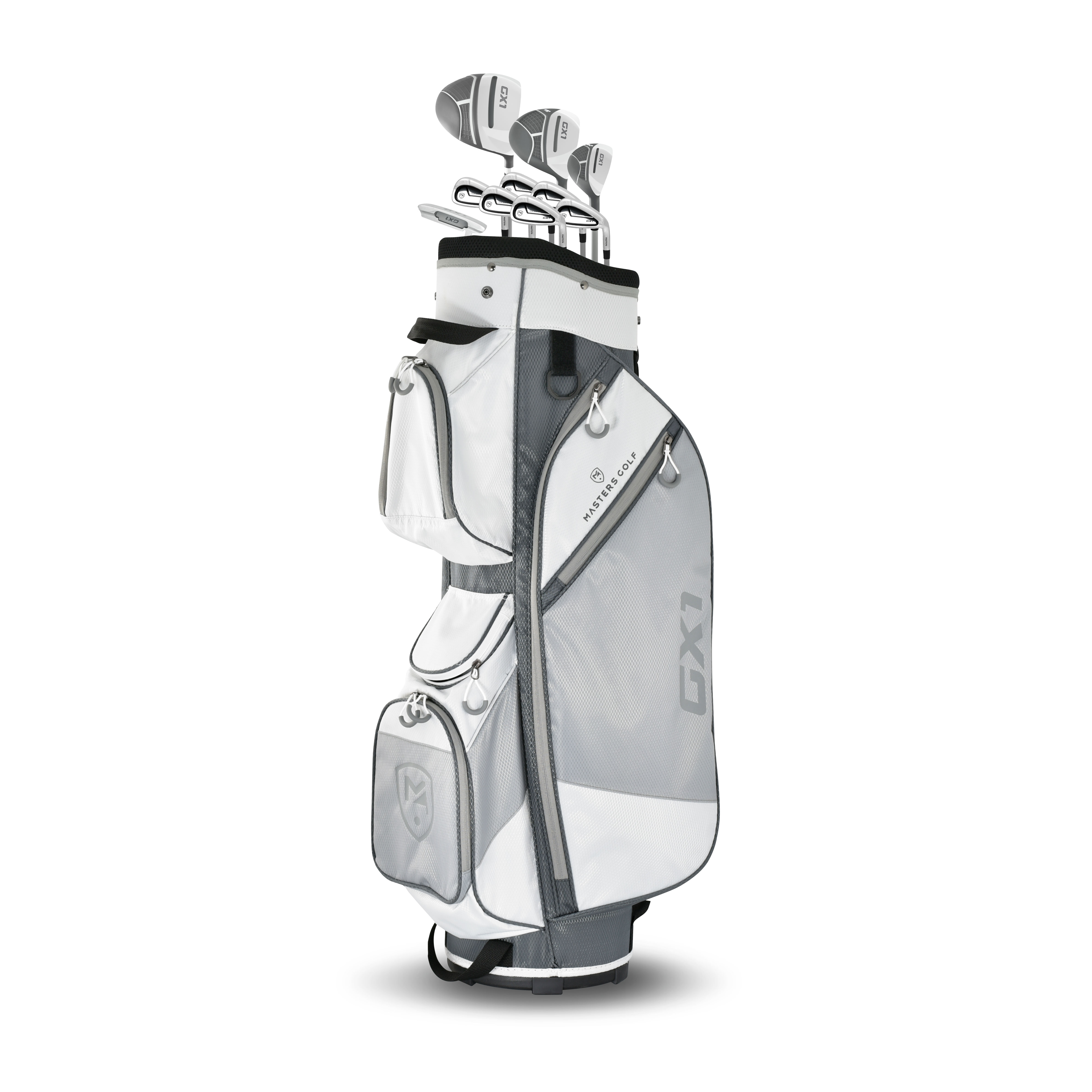GX1 Lds RH Gph Clubpack Trolley/Bag Gry/Wht – Masters 24/7 UK