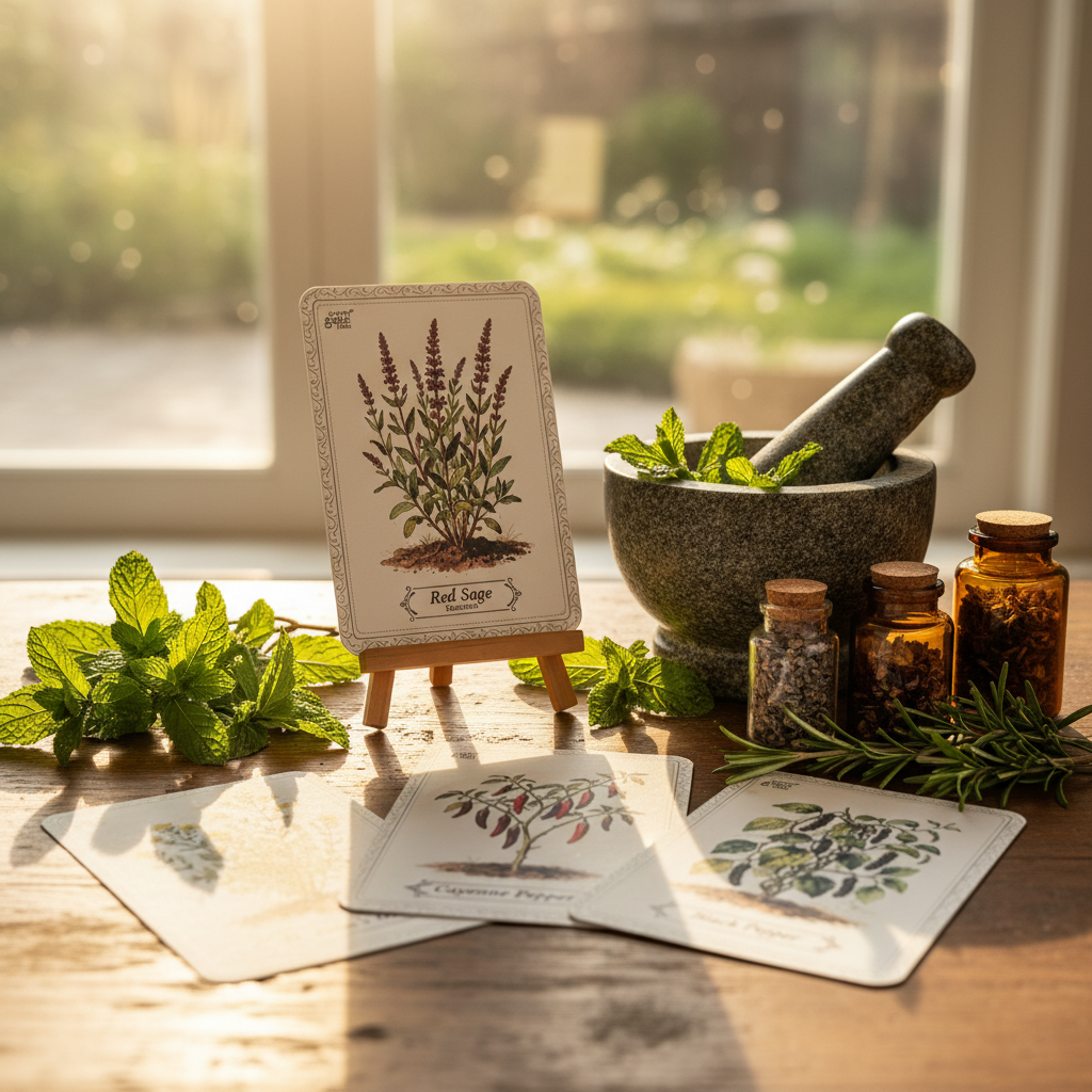 ✨New Arrivals 50% OFF🌱The Ancestral Apothecary Plantable Herbs Seed Cards