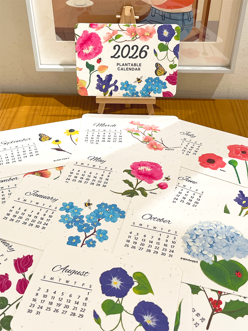 ✨Last Day 49% OFF⏰ - 🌱Plantable Seed Calendar 2026
