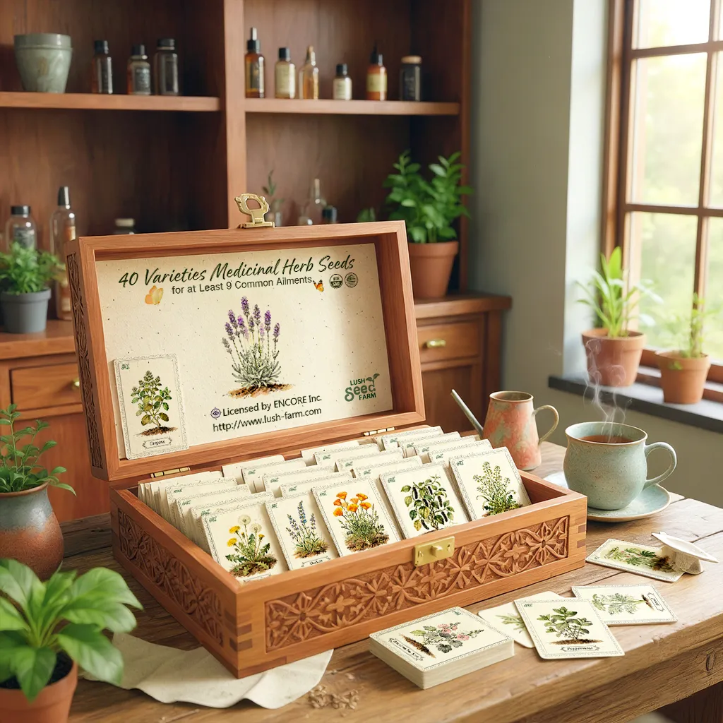✨【7 days germination】🌱The Ancestral Apothecary Plantable Herb Seed Cards