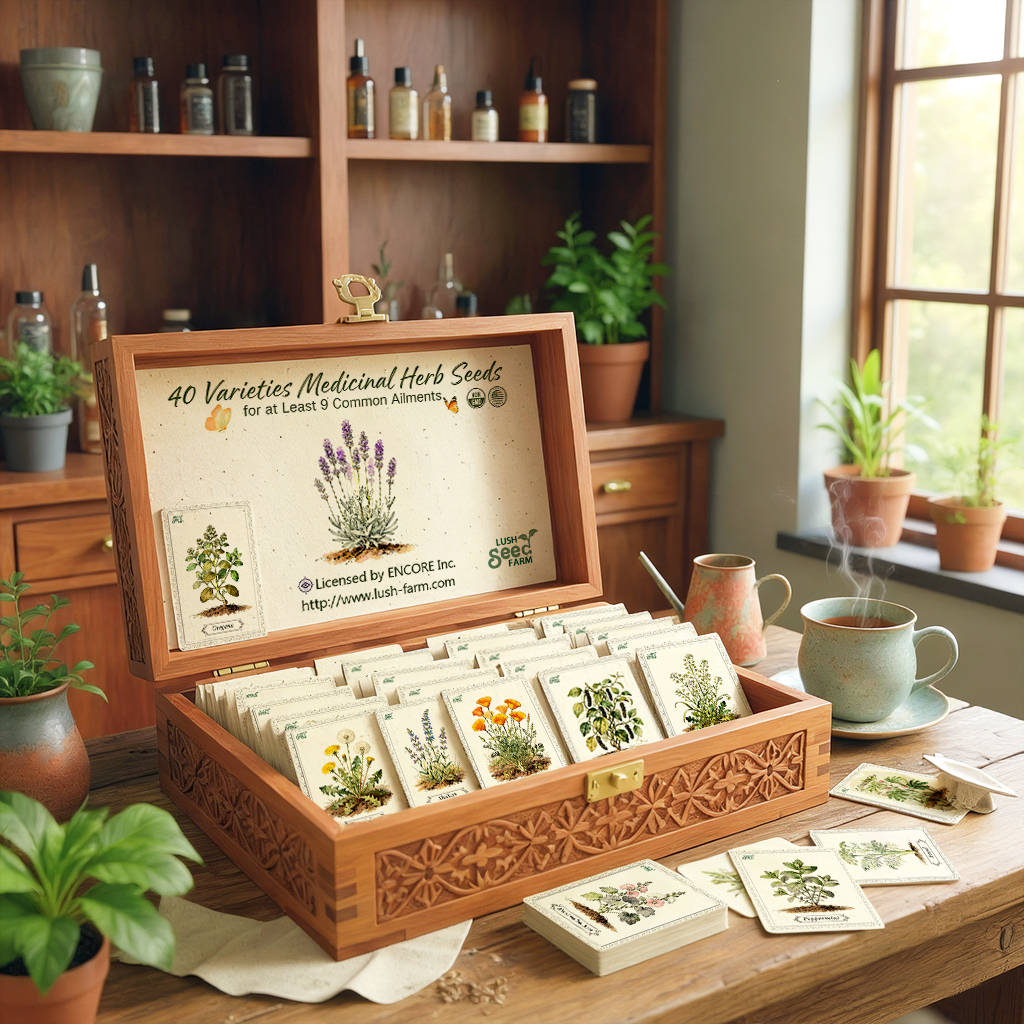 ✨New Arrivals 50% OFF🌱The Ancestral Apothecary Plantable Herbs Seed Cards
