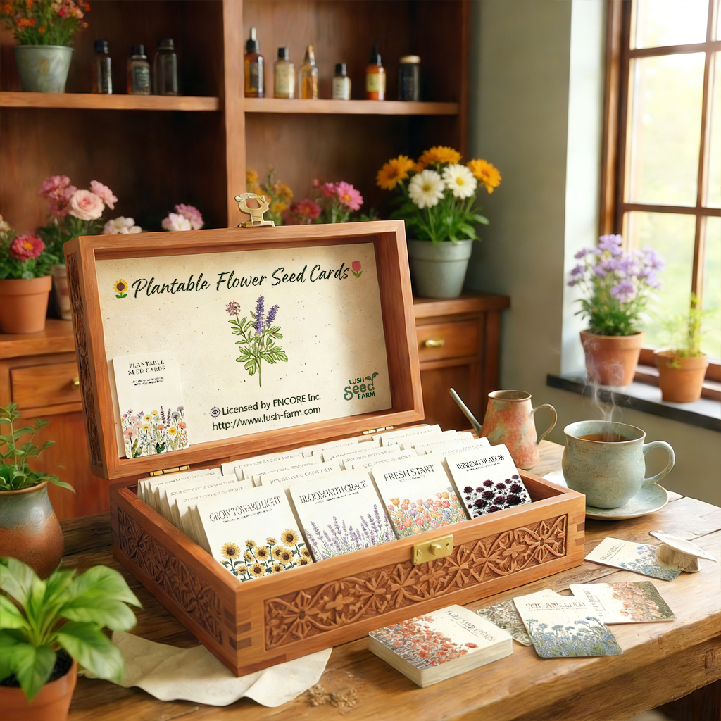 🎁New Arrivals 60% OFF Today🌱Plantable Seed Cards Set | Easy to Grow Year-Round