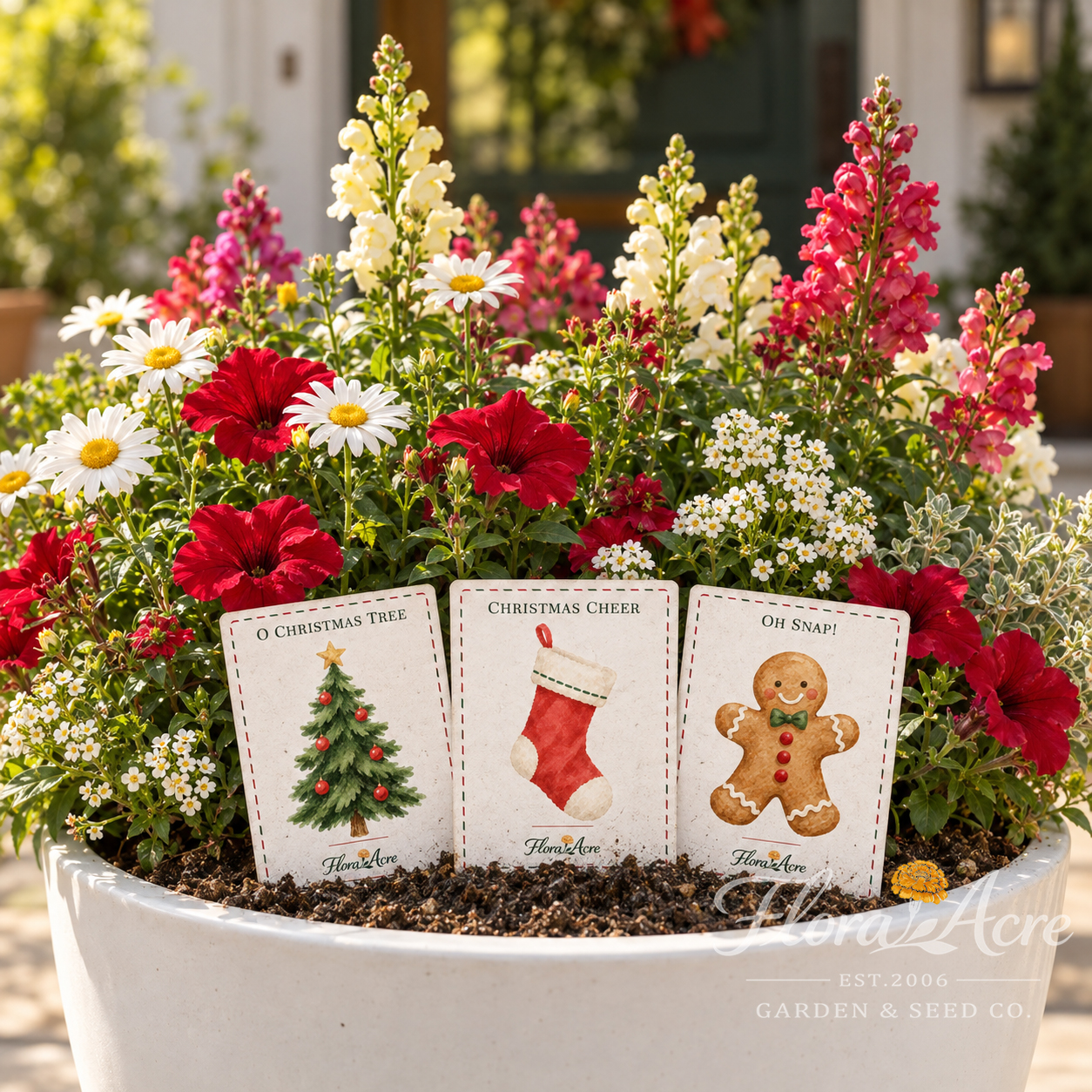Flora Acre flower seed card collection