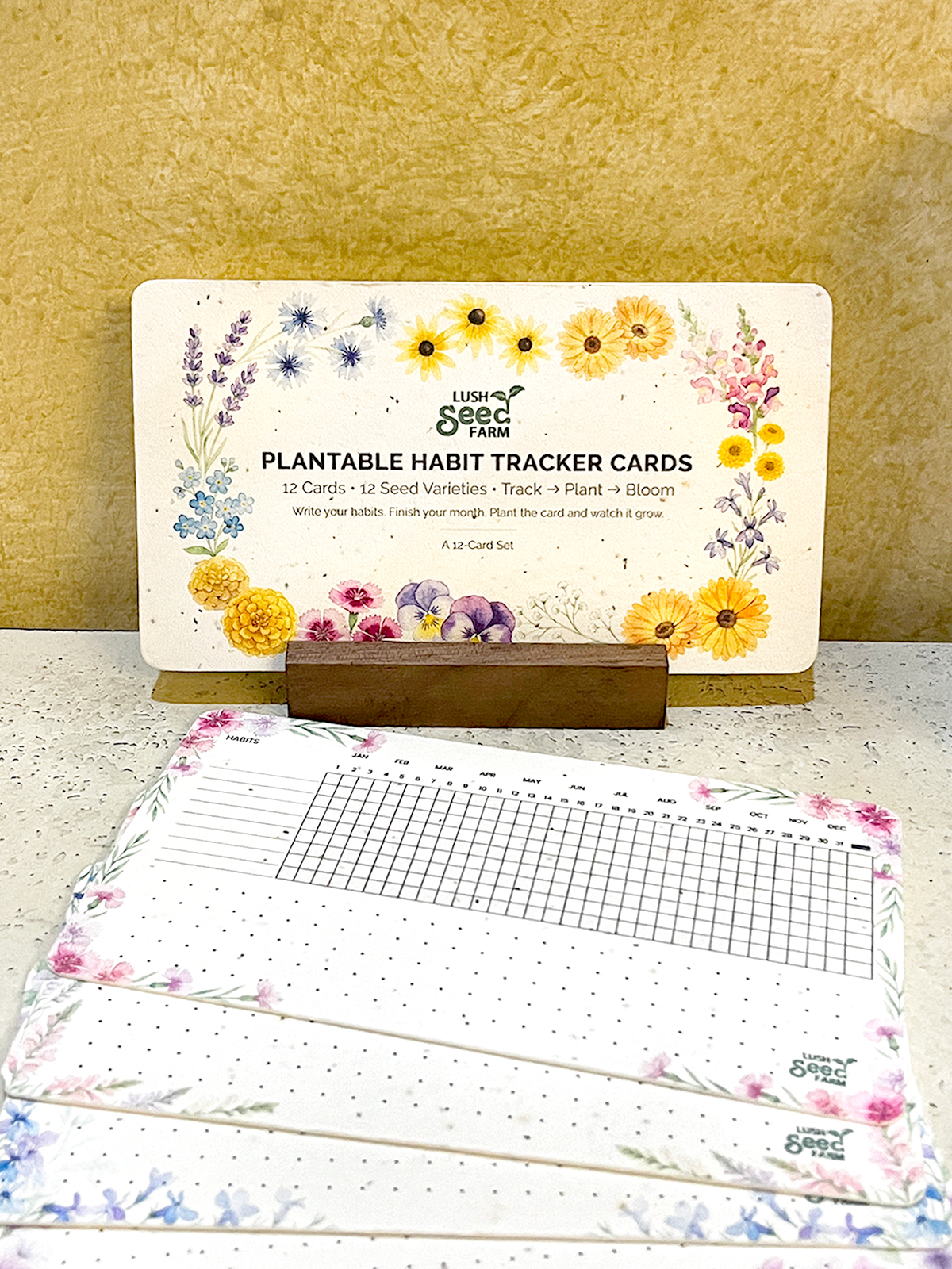 ✨New Arrivals 49% OFF Today🌱Plantable Habit Tracker Cards