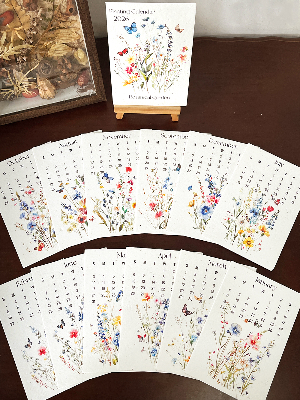 ✨New Arrivals 49% OFF Today🌱Eco-Friendly Plantable Seed Calendar 2026