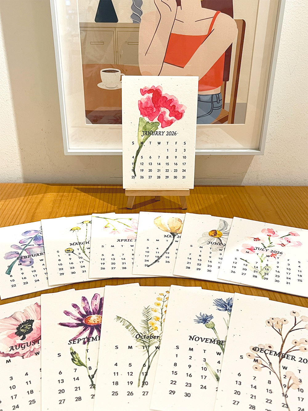 ✨New Arrivals 49% OFF Today🌱Eco-Friendly Plantable Seed Calendar 2026