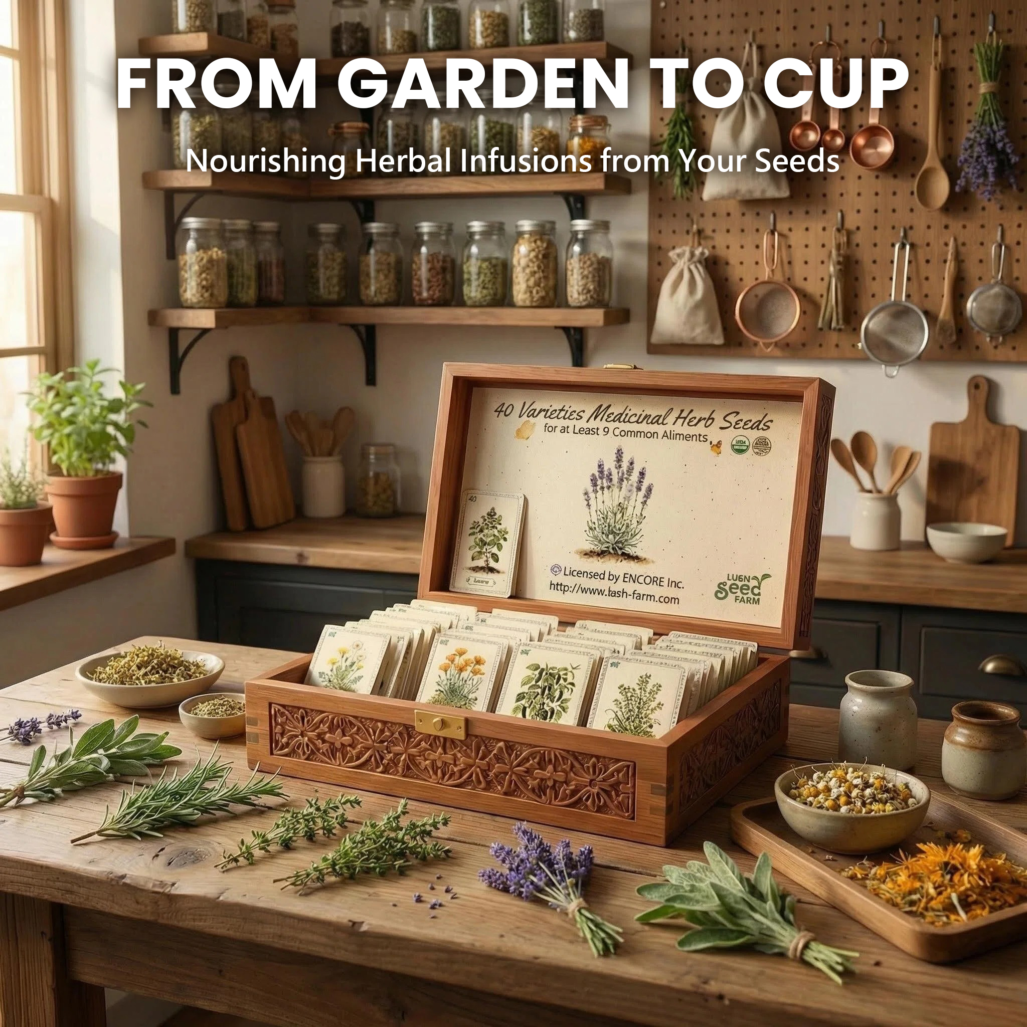 ✨Last Day 60% OFF🌱The Ancestral Apothecary Plantable Herbs Seed Cards