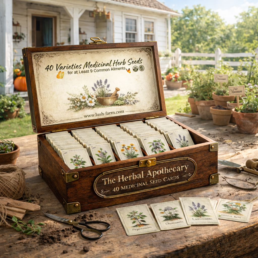 ✨New Arrivals 60% OFF Today🌱 - The Ancestral Apothecary Plantable Herb Seed Cards