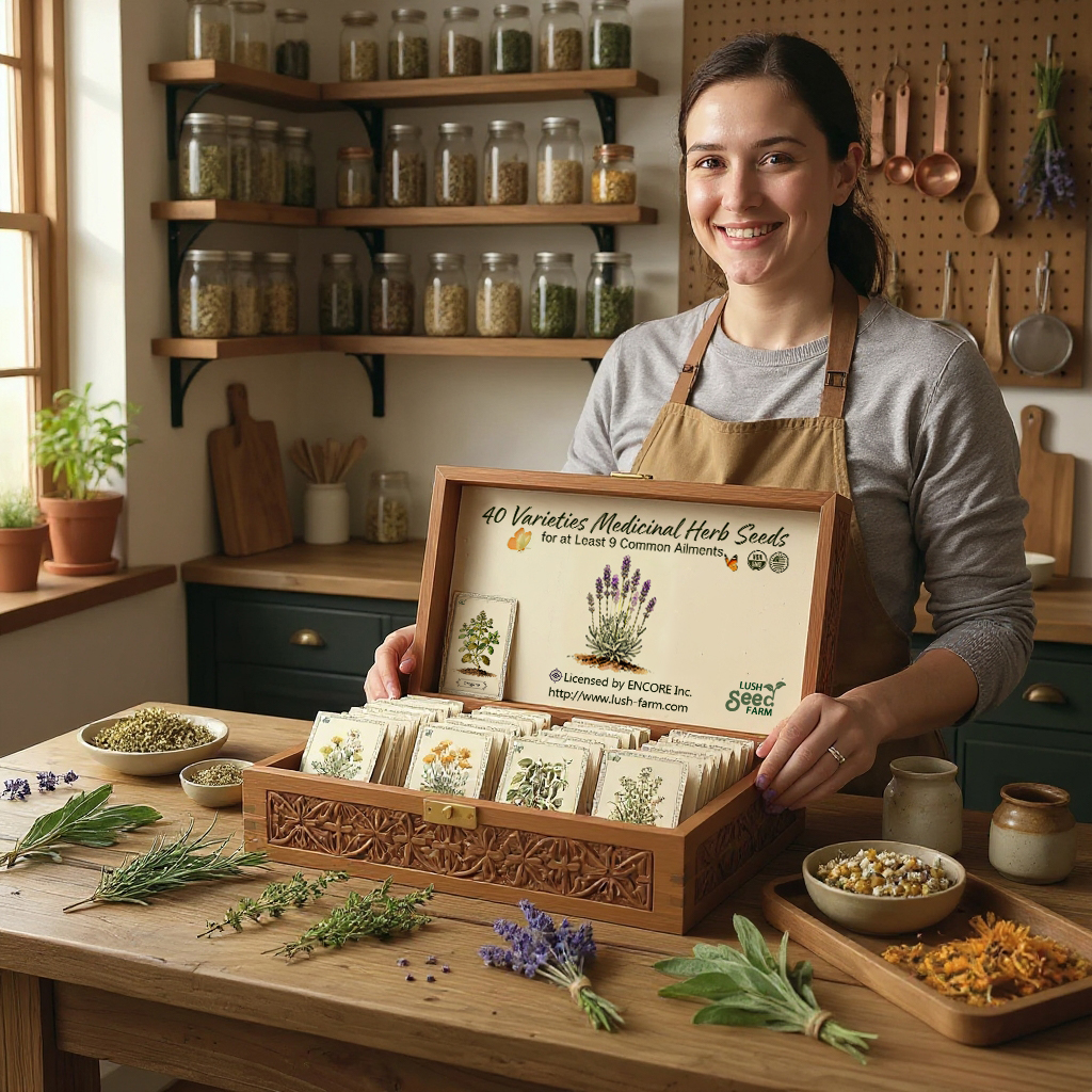 ✨Last Day 60% OFF🌱The Ancestral Apothecary Plantable Herbs Seed Cards