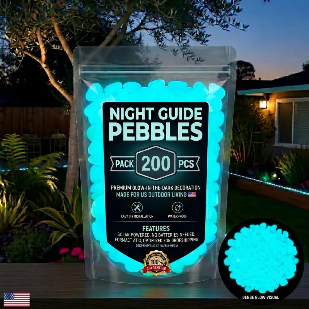 ✨Final Day Clearance 80% Off✨🌈Colorful Glow-in-the-Dark Garden Stones