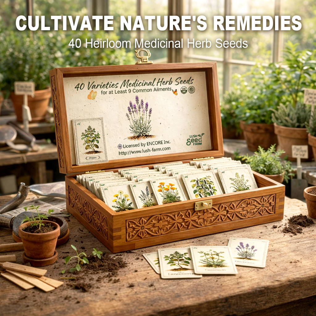 ✨【7 days germination】🌱The Ancestral Apothecary Plantable Herb Seed Cards