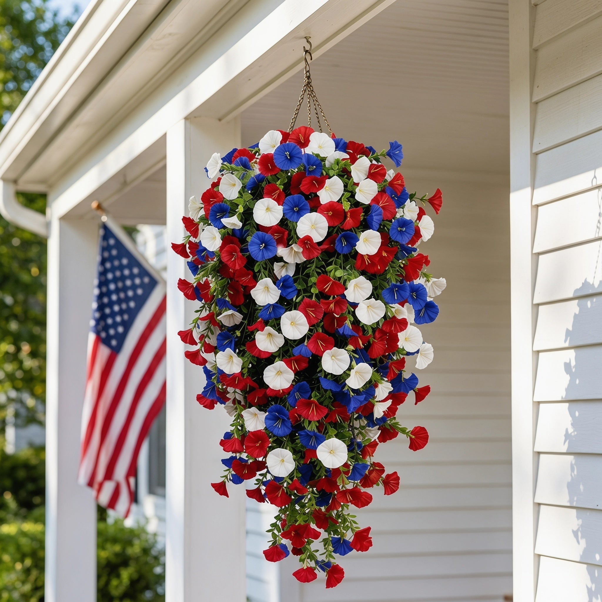 ✨Final Day Clearance 80% Off✨UV Resistant Artificial Morning Glory Hanging Vines