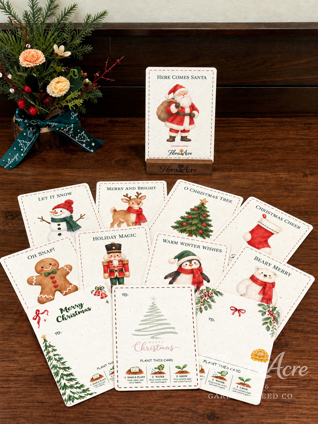 [Copy]✨Early Holiday Sale 45% OFF🌱Eco-Friendly  Plantable Christmas Cards