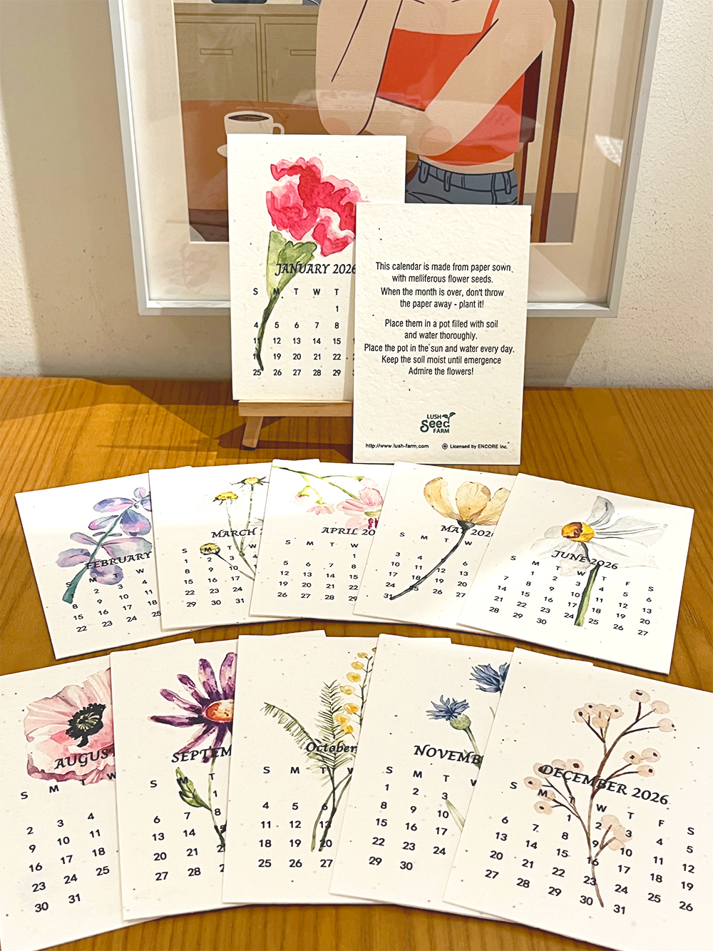✨New Arrivals 49% OFF Today🌱Eco-Friendly Plantable Seed Calendar 2026