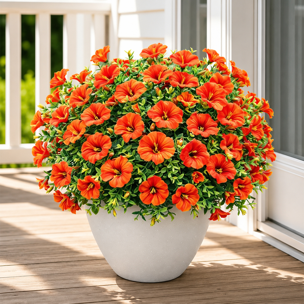 ✨Final Day Clearance 80% OFF✨ Lifelike Morning Glory Artificial Flowers for Outdoor Decor 🌸