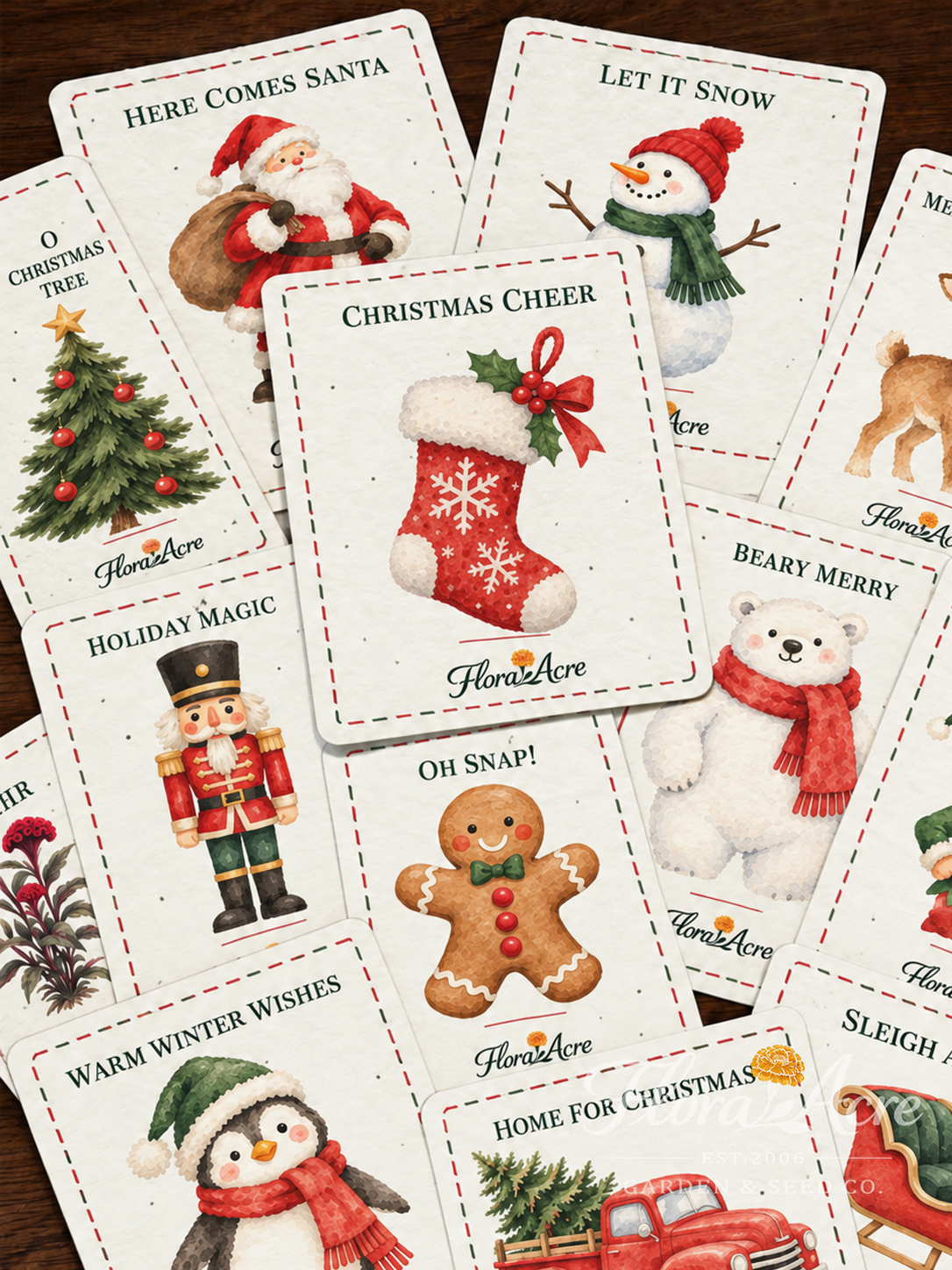 [Copy]✨Early Holiday Sale 45% OFF🌱Eco-Friendly  Plantable Christmas Cards