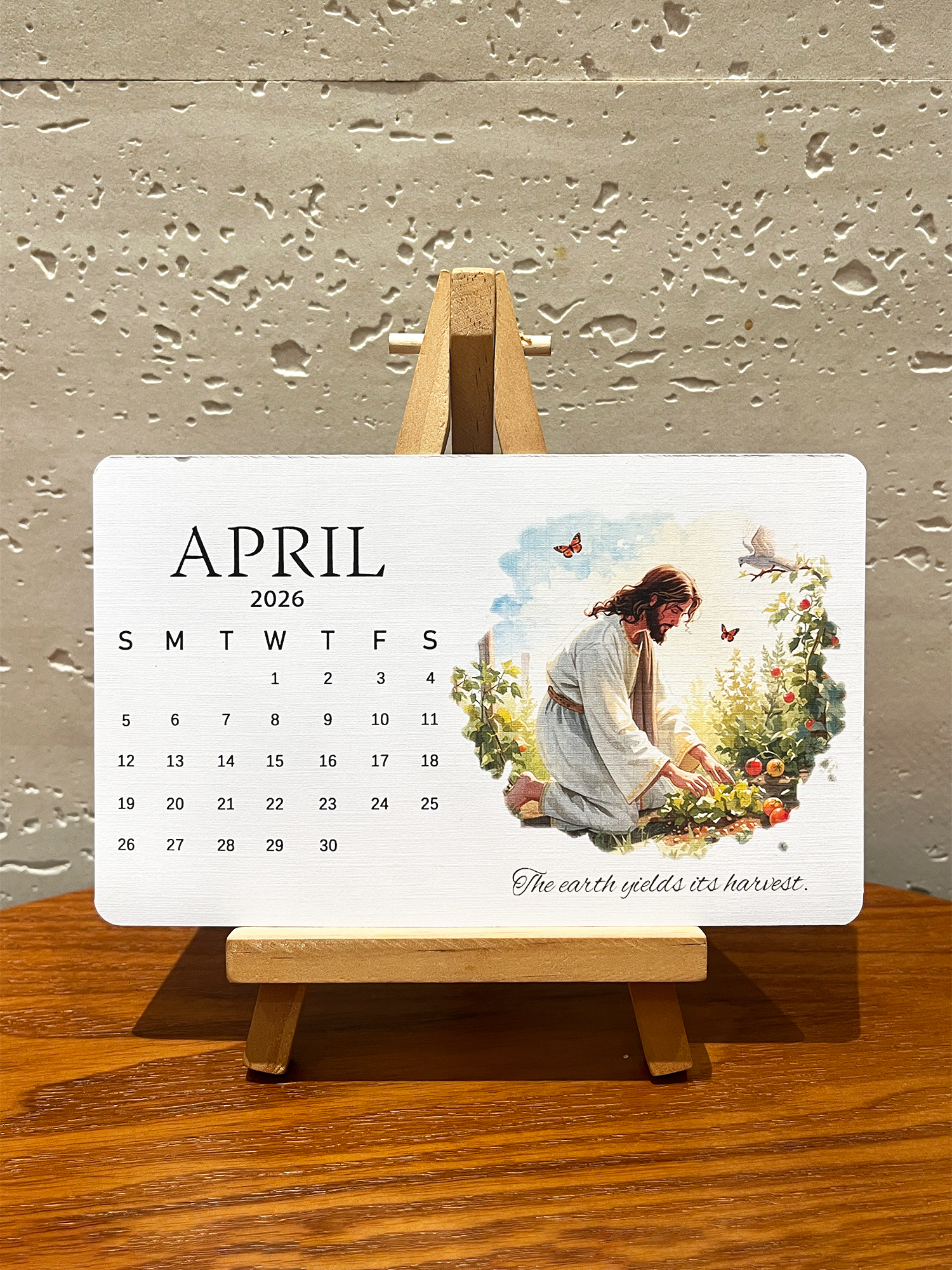 ✨Last Day 49% OFF ⏰ – 🌱Jesus-Inspired Plantable Seed Calendar 2026 – A Faithful Gift 🎁