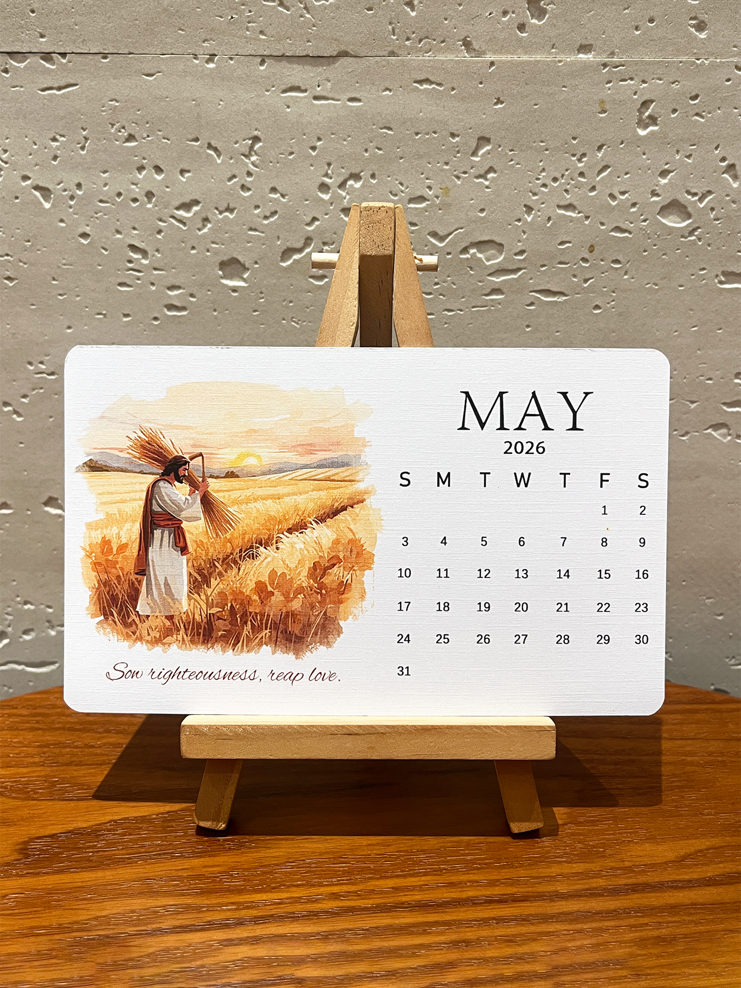 ✨Last Day 49% OFF ⏰ – 🌱Jesus-Inspired Plantable Seed Calendar 2026 – A Faithful Gift 🎁
