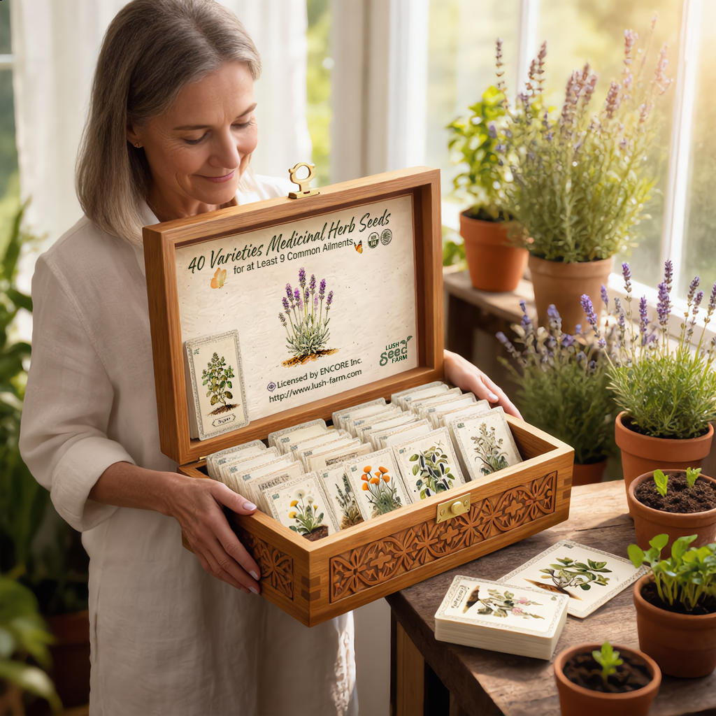 ✨【7 days germination】🌱The Ancestral Apothecary Plantable Herb Seed Cards