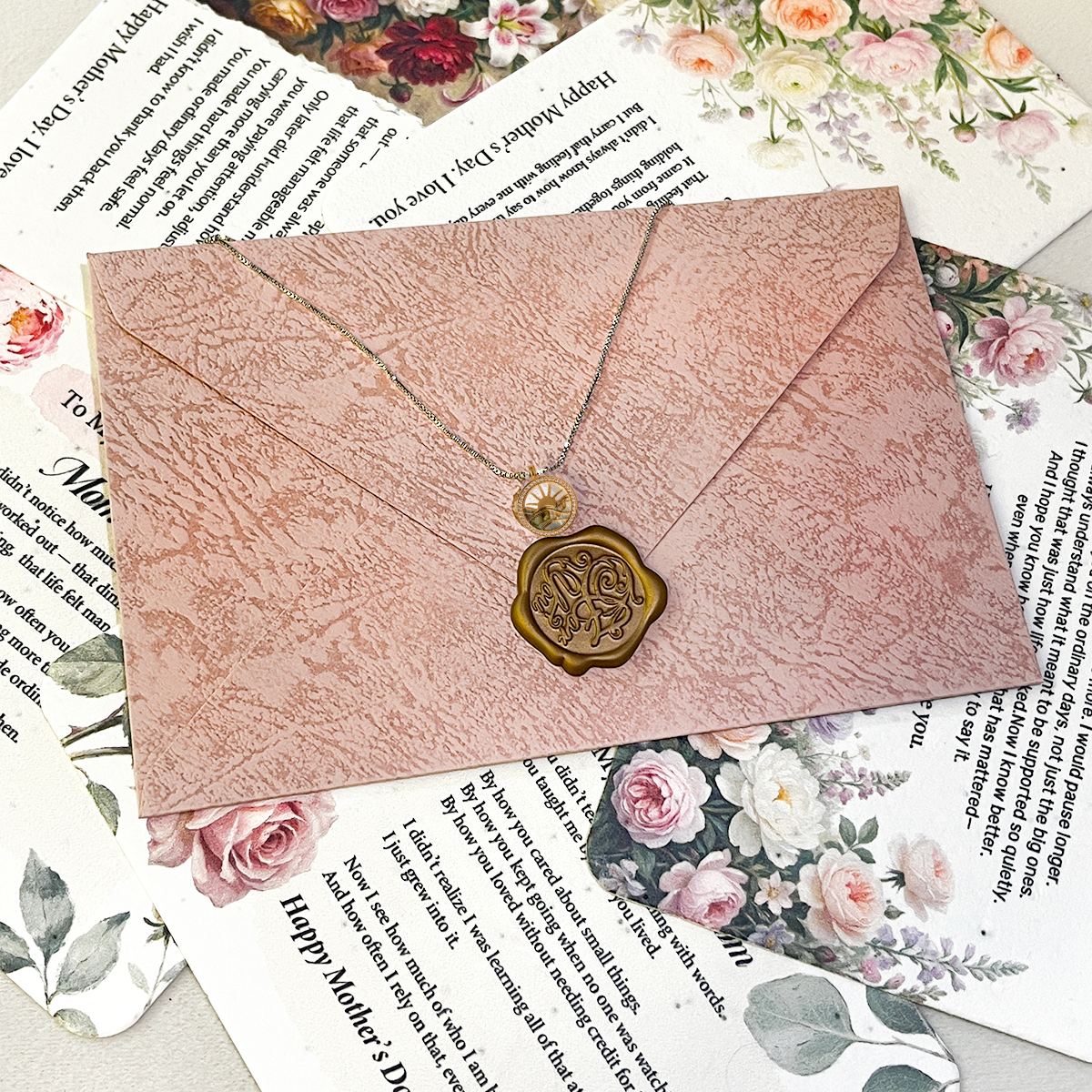 ✨Last Day 49% OFF ⏰ – The Plantable Letter Gift & Jewelry Set for Mom