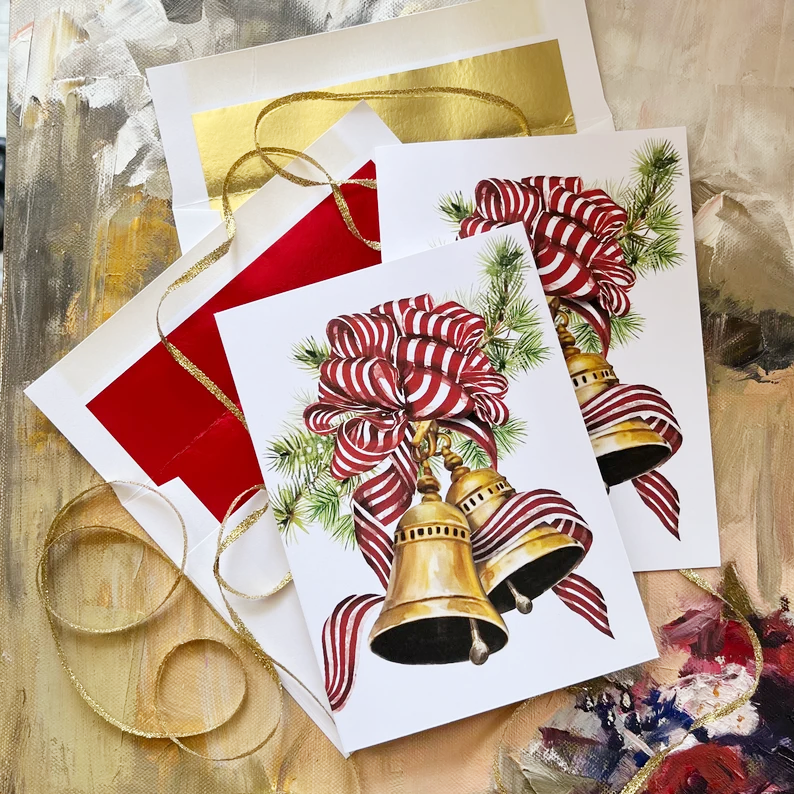🎄🌱Plantable Christmas Seed Greeting Cards – 🌼Send blessings and plant a hope