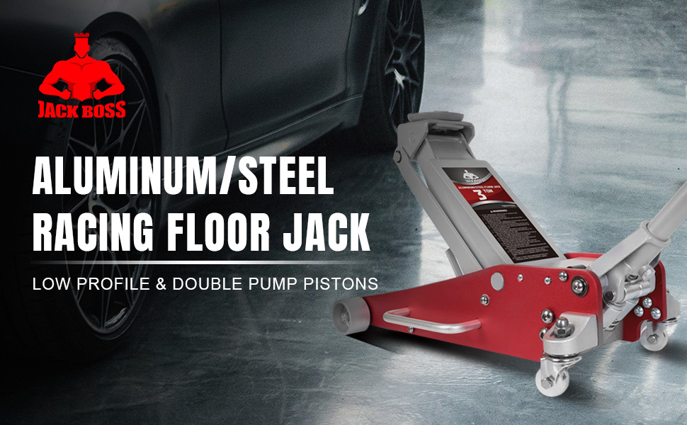 Aluminum floor jack