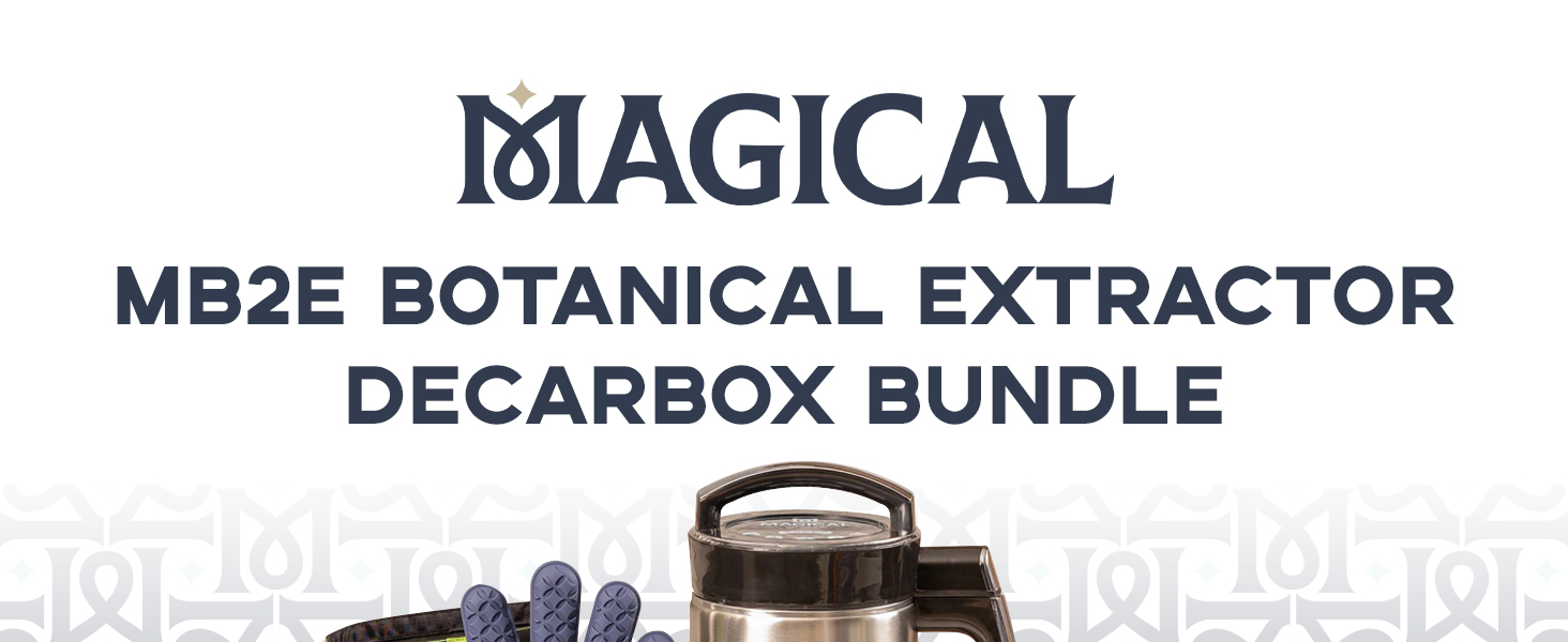 magical butter machine MB2e decarbox bundle