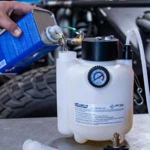 AGM Products Brake Pressure Bleeder. 3L Bottle bleeds brakes by yourself. the right way. 