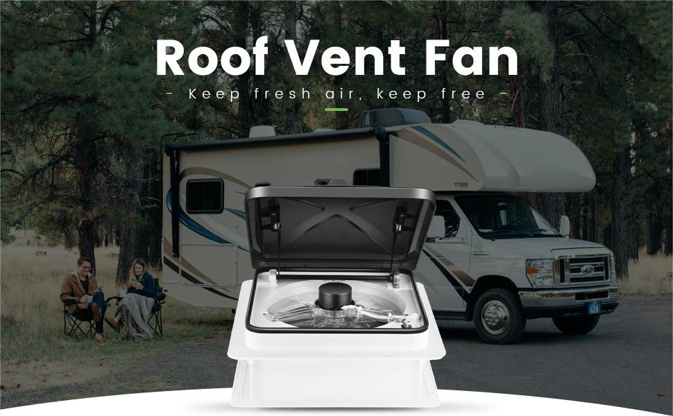 STARVENT RV ROOF VENT FAN WITH Remote