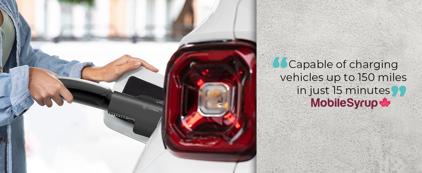 "Capable of charging vehicles up to 150 miles in just 15 minutes" - MobileSyrup