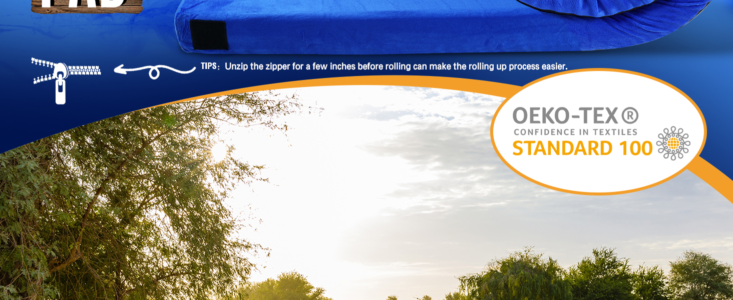Foam Sleeping Pad for Camping