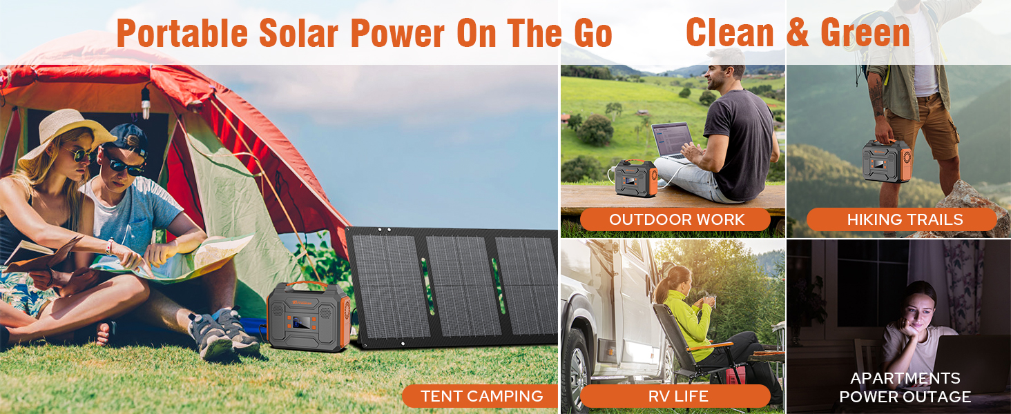 Portable Solar Power On The Go