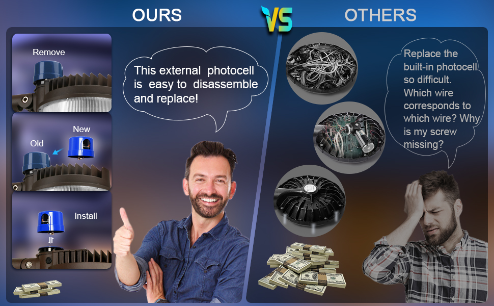 dusk to dawn led barn lights