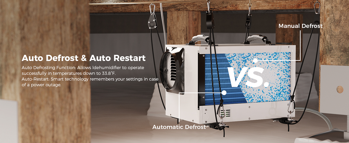 Crawl Space Dehumidifiers