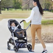 Reversible stroller seat