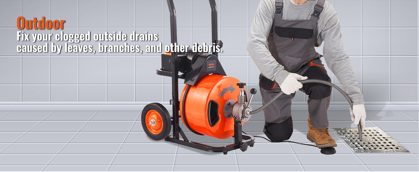 drain cleaner machine