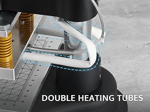 double heating tubes