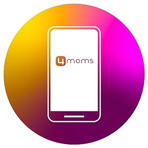 Download 4moms app to adjust features