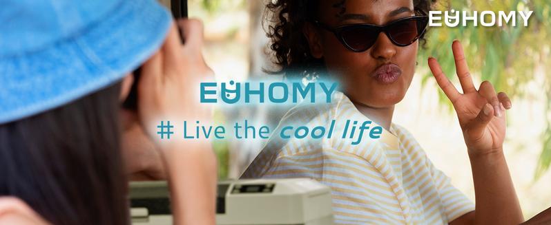 Product Introduction of EUHOMY 12 Volt Refrigerator, 24QT(23Liter) Portable Freezer Fridge, Car refrigerator with 12/24V DC & 110-240V AC, Electric Compressor Cooler for Camping, Travel, RV, Truck, Outdoor or Home Battery Sold Separately 4