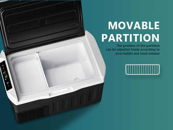 Product Introduction of EUHOMY 12 Volt Refrigerator, 12V Car Fridge 22QT(21L) Portable Freezer(-4℉~68℉), Compressor Electric Cooler with 12/24V DC & 110-240V AC, Compressor Electric Cooler for Camping, Travel, Truck- Supports Multiple Models for Versatile Compatibility 6