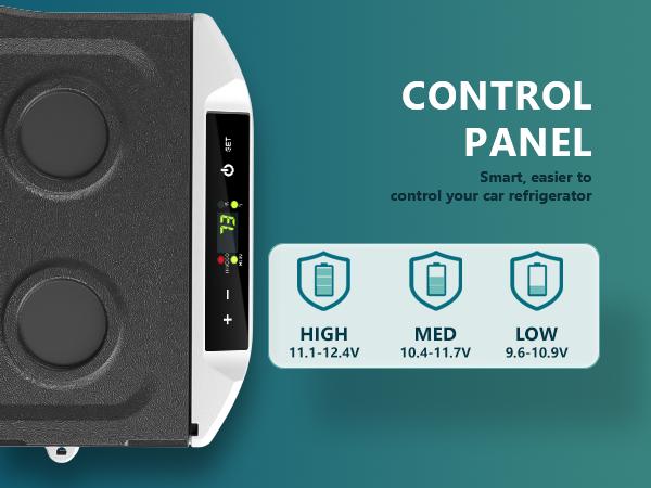 Product Introduction of EUHOMY 12 Volt Refrigerator, 12V Car Fridge 22QT(21L) Portable Freezer(-4℉~68℉), Compressor Electric Cooler with 12/24V DC & 110-240V AC, Compressor Electric Cooler for Camping, Travel, Truck- Supports Multiple Models for Versatile Compatibility 8