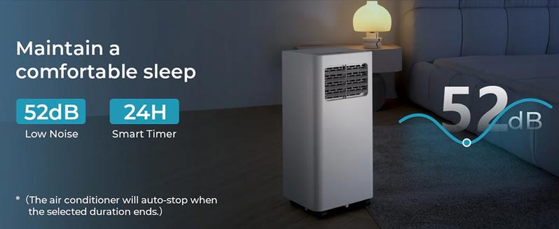 Product Introduction of EUHOMY Portable Air Conditioners 3 in 1 Portable Cooling AC with Dehumidifier, Fan, Sleep Modes 1