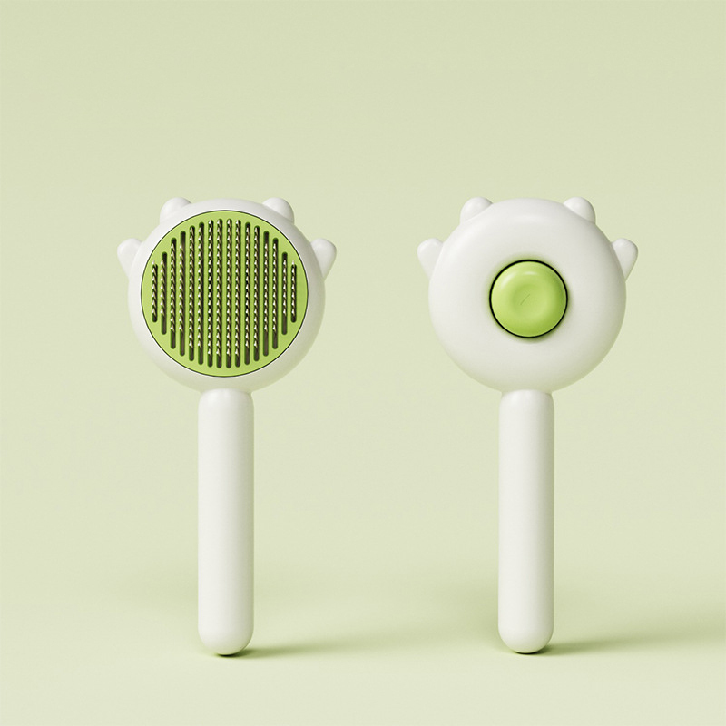 Pet cat and dog shed hair removal comb