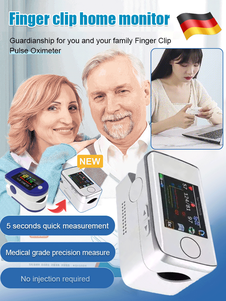 finger clip blood glucose monitor