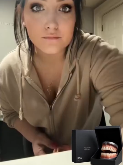 😍Perfect fit in a second, no adjustments needed. Natural and comfortable, just like your own teeth. Instant perfect fit!