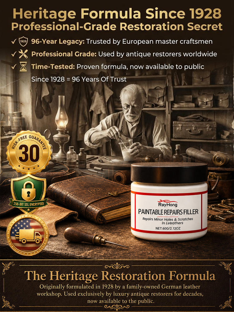 ✨ Revitalize your leather in just 3 minutes | A high-penetration leather care cream offering 4-in-1 benefits