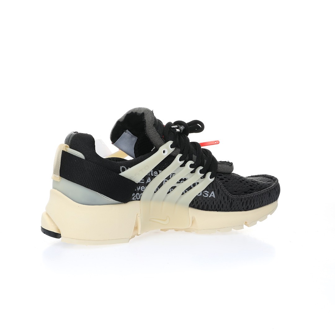 Off-White x   Presto "Black Muslin" 1.0