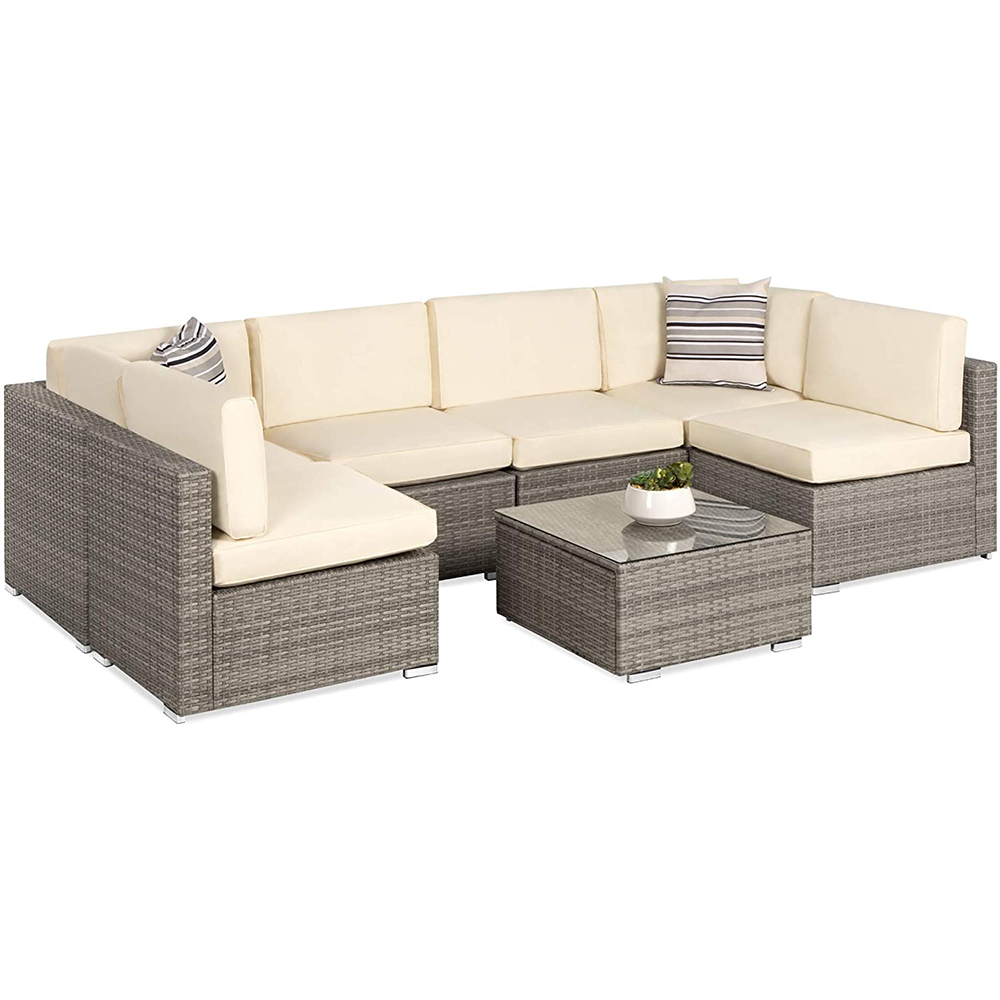 7-Piece Modular Outdoor Sofa Set