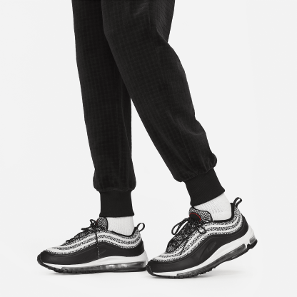 Sportswear - Women's High-Waisted Velour Joggers
