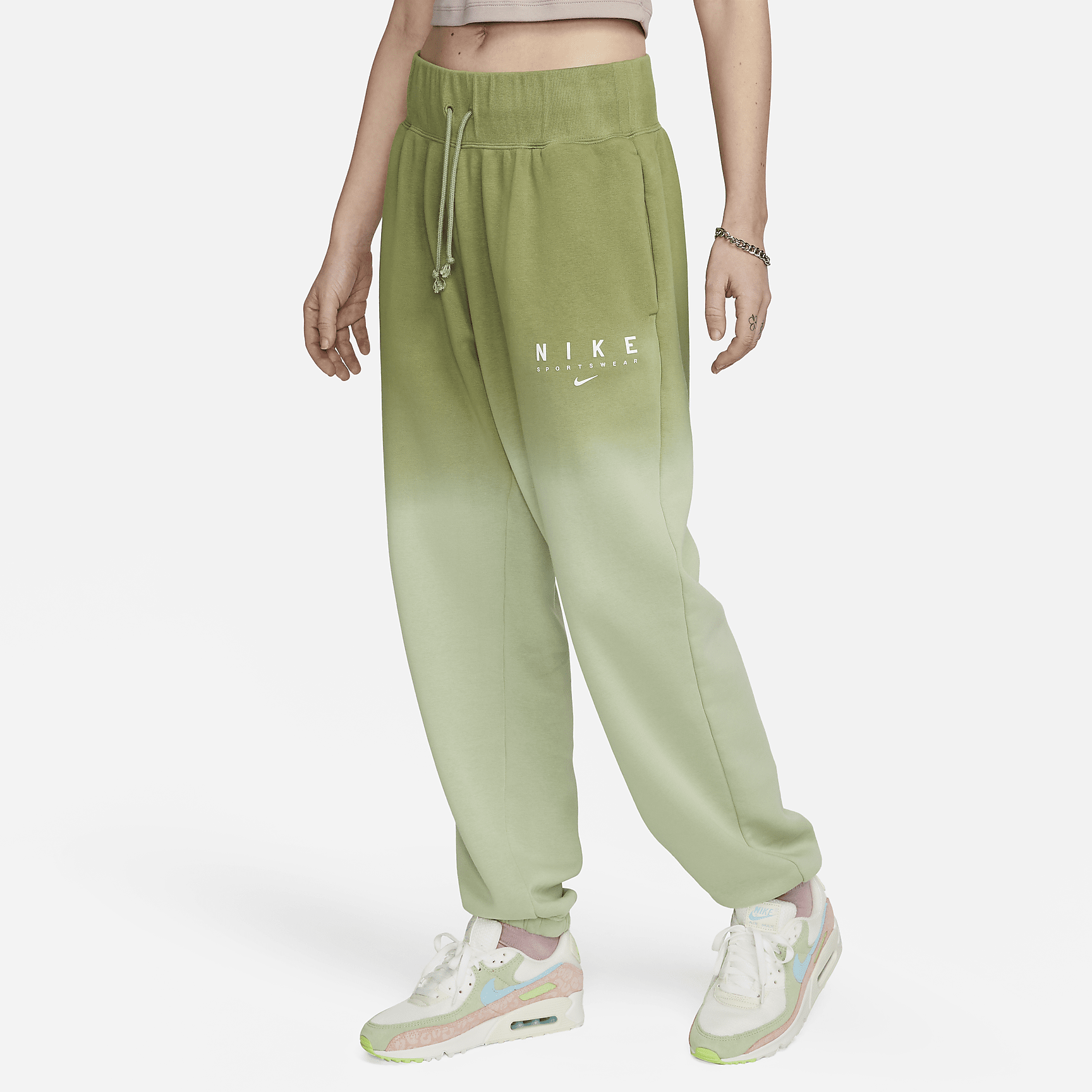 Sportswear Phoenix Fleece - Women's High-Waisted Oversized Sweatpants